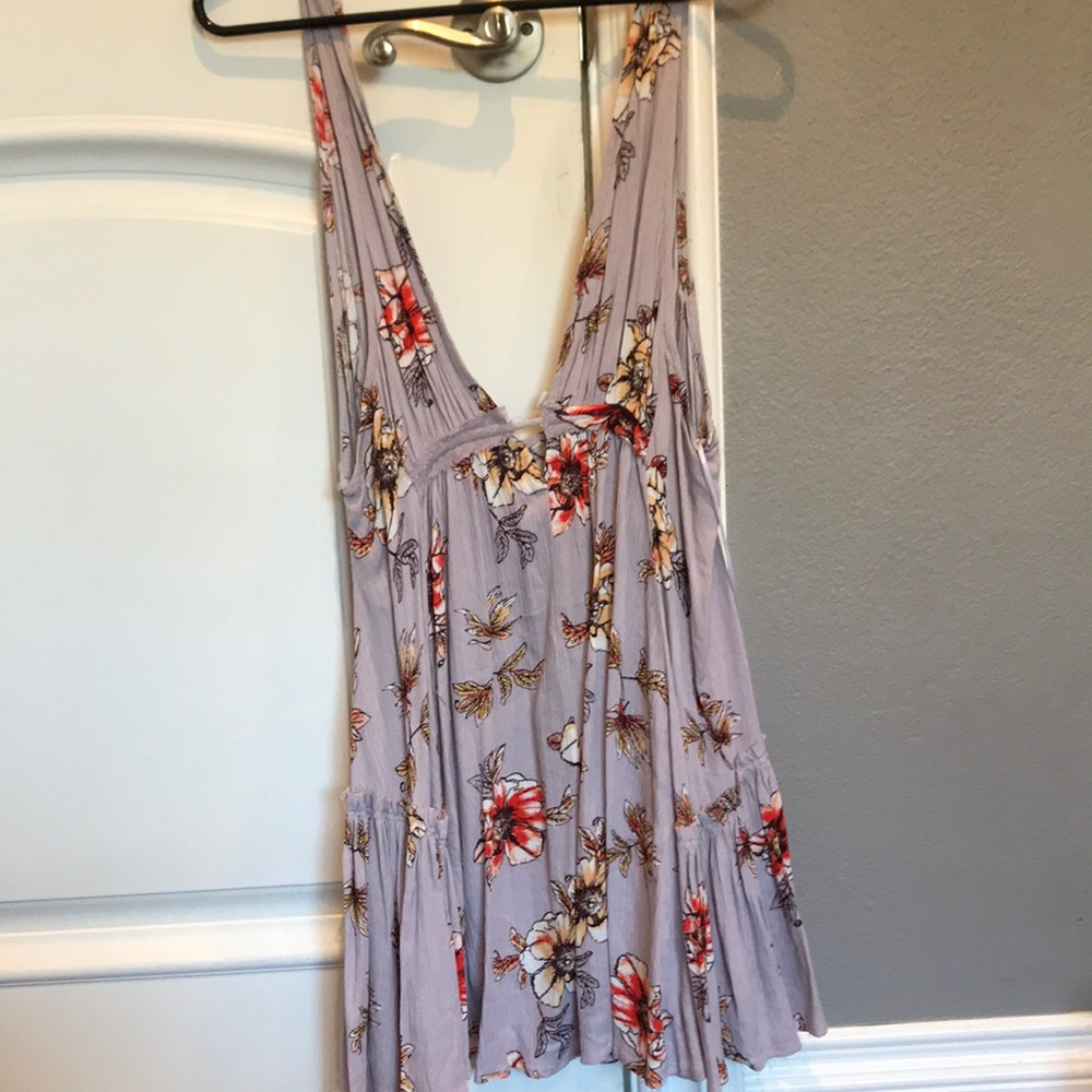 Light purple flower dress